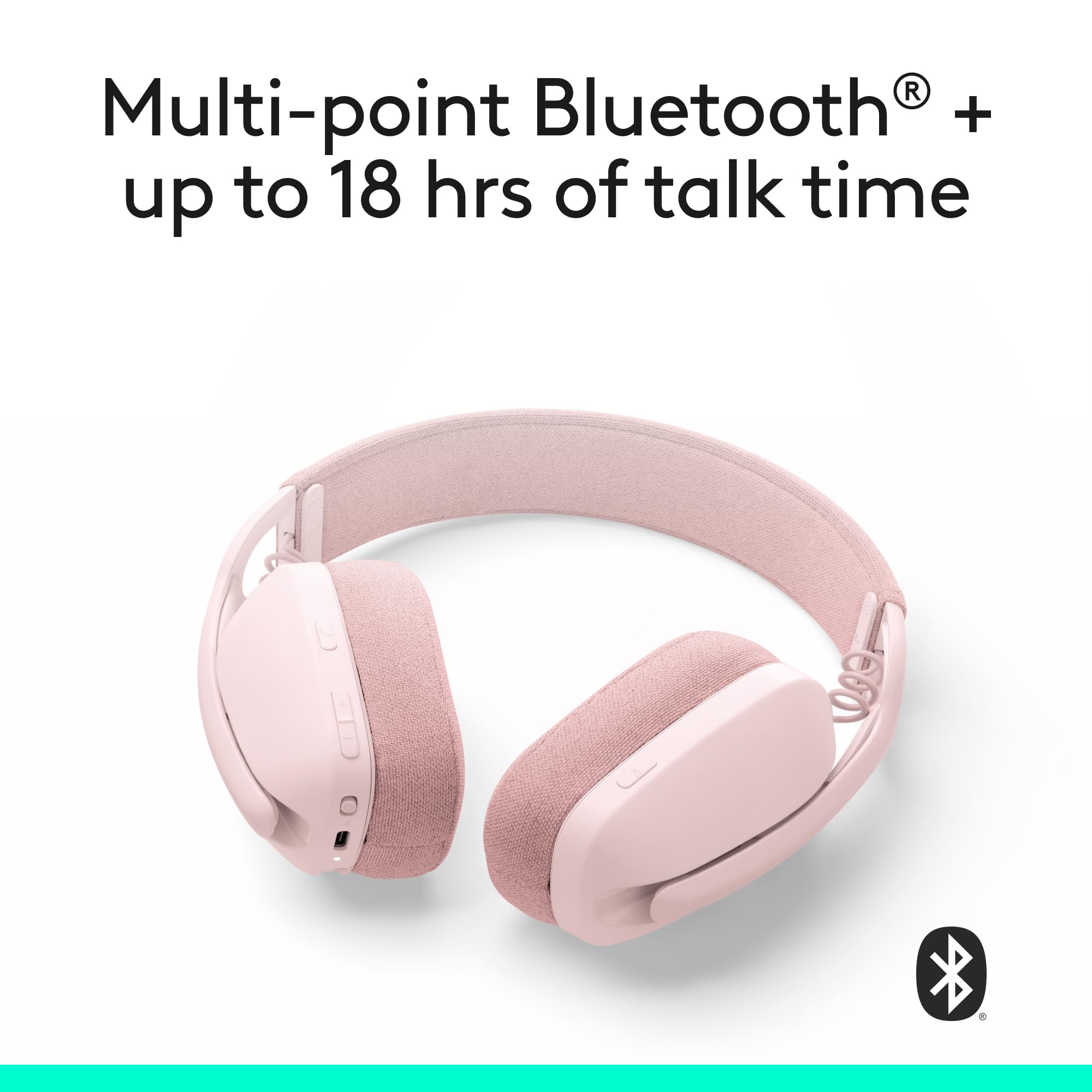 Amazon.com: Logitech Zone Vibe 100 Lightweight Wireless Over Ear